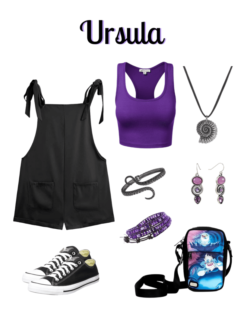 Atuendo para dama inspirado en Ursula