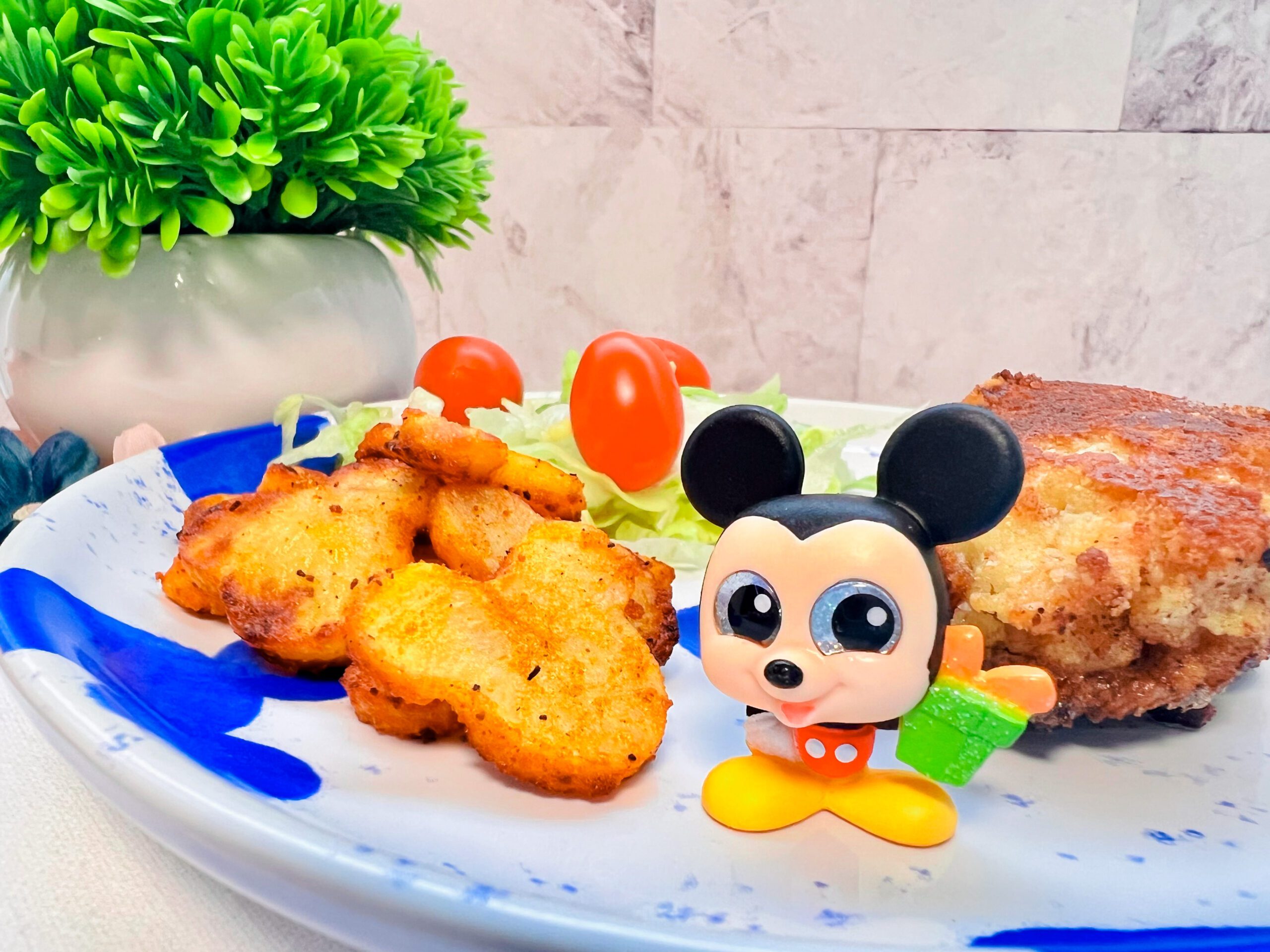 Papas al horno de Mickey  Mouse