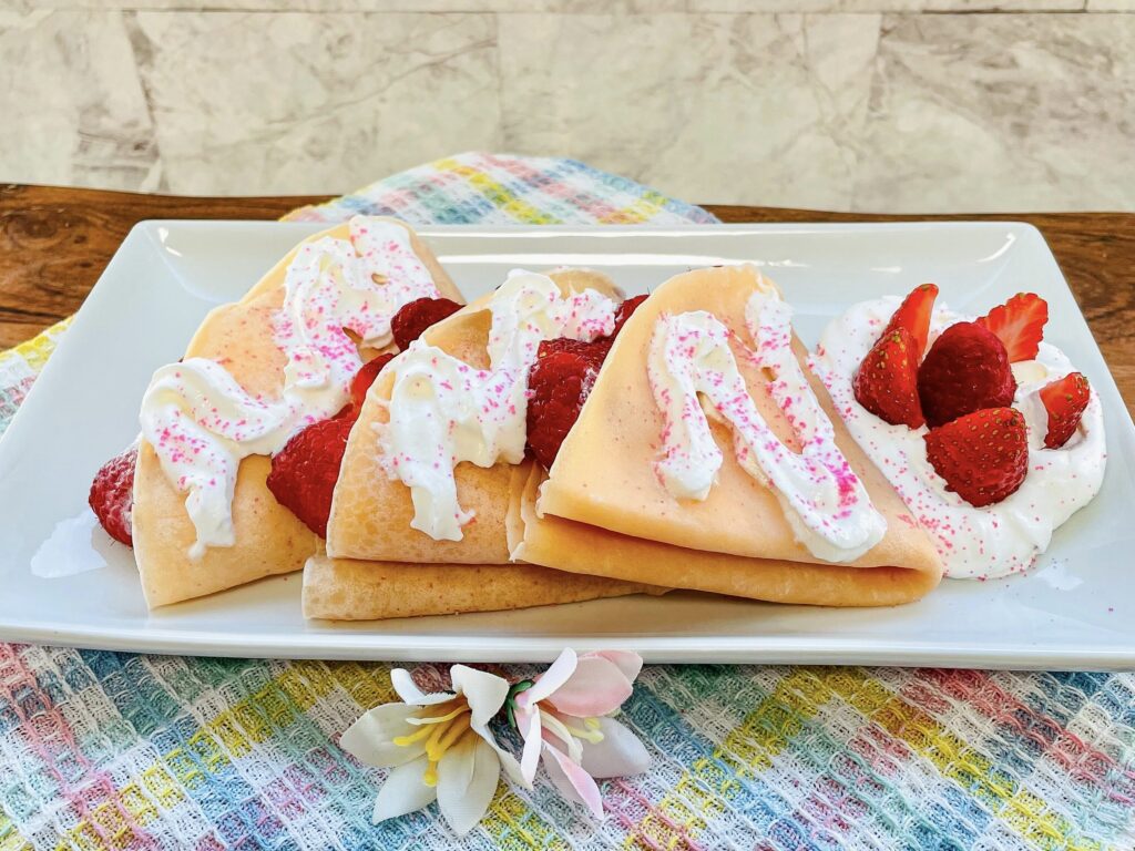 Crepas rosas de Barbie