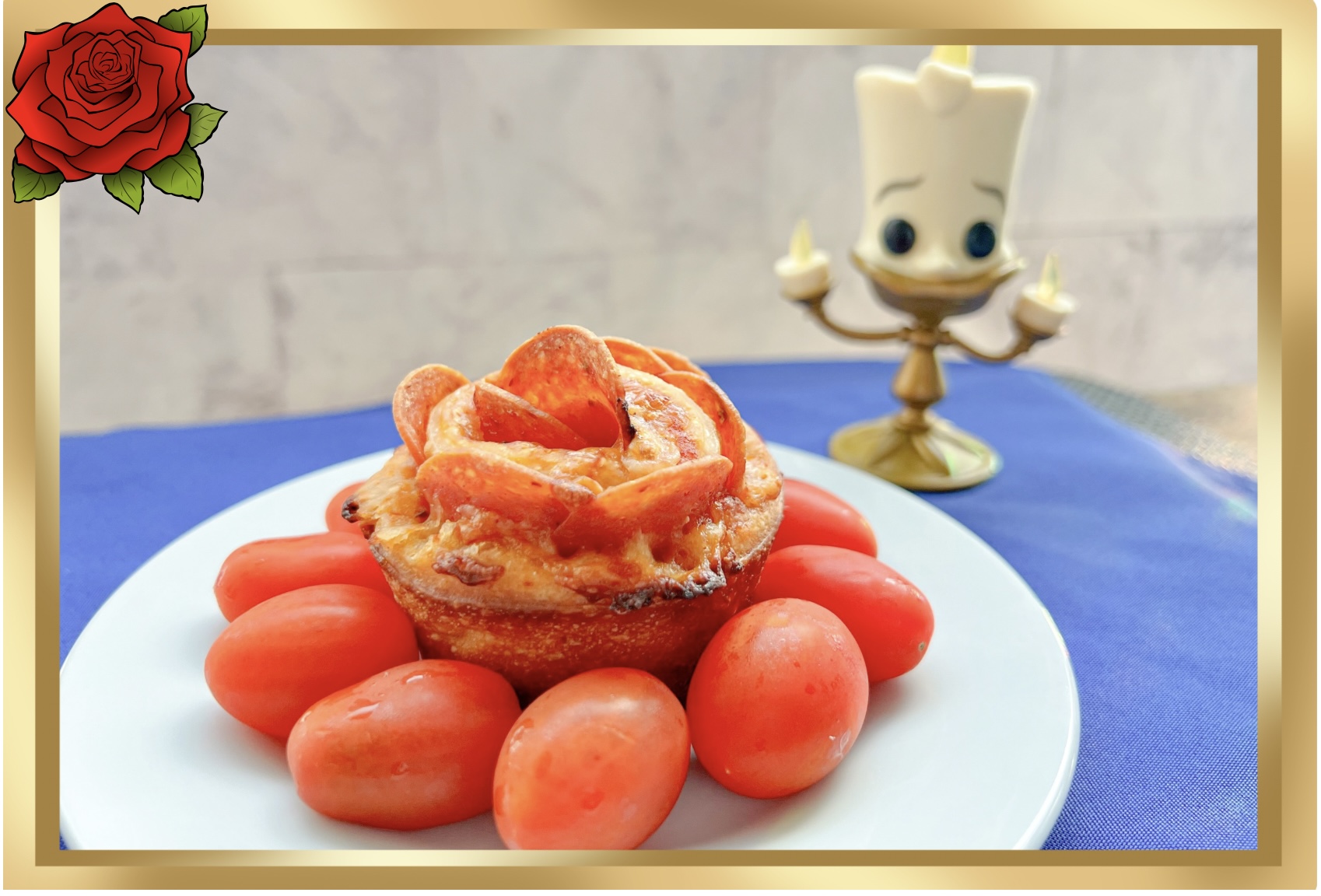 Rosas de Pepperoni